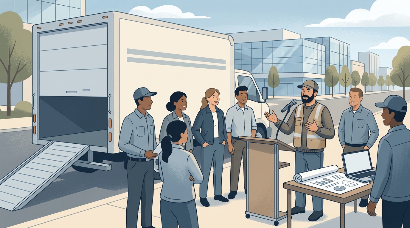 Illustration: Box Truck Financing: No Money Down Options for 2026